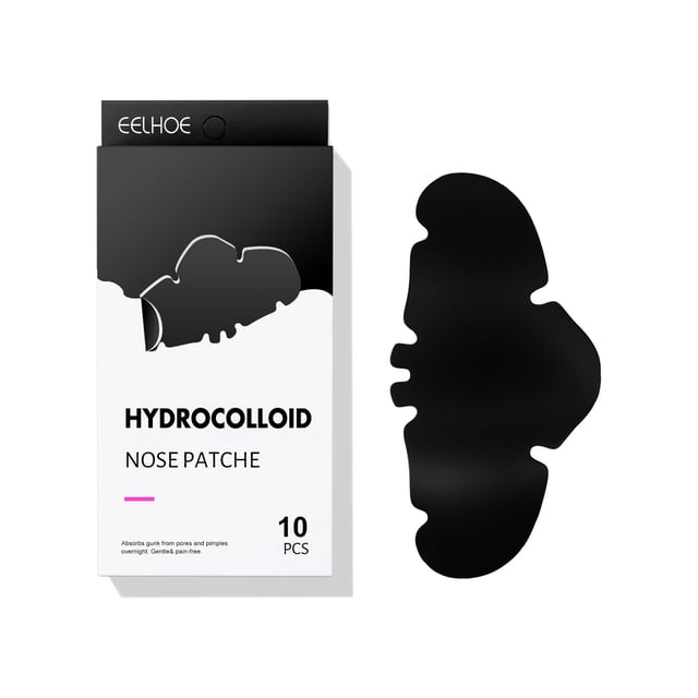 Clearance, 10PC/Pack Patch Nose Hydrocolloid Patches For Nose Pores, Pimples, Zits And Oil DermatologistApproved Overnight Pore Strips To Absorb Acne Nose 2ml