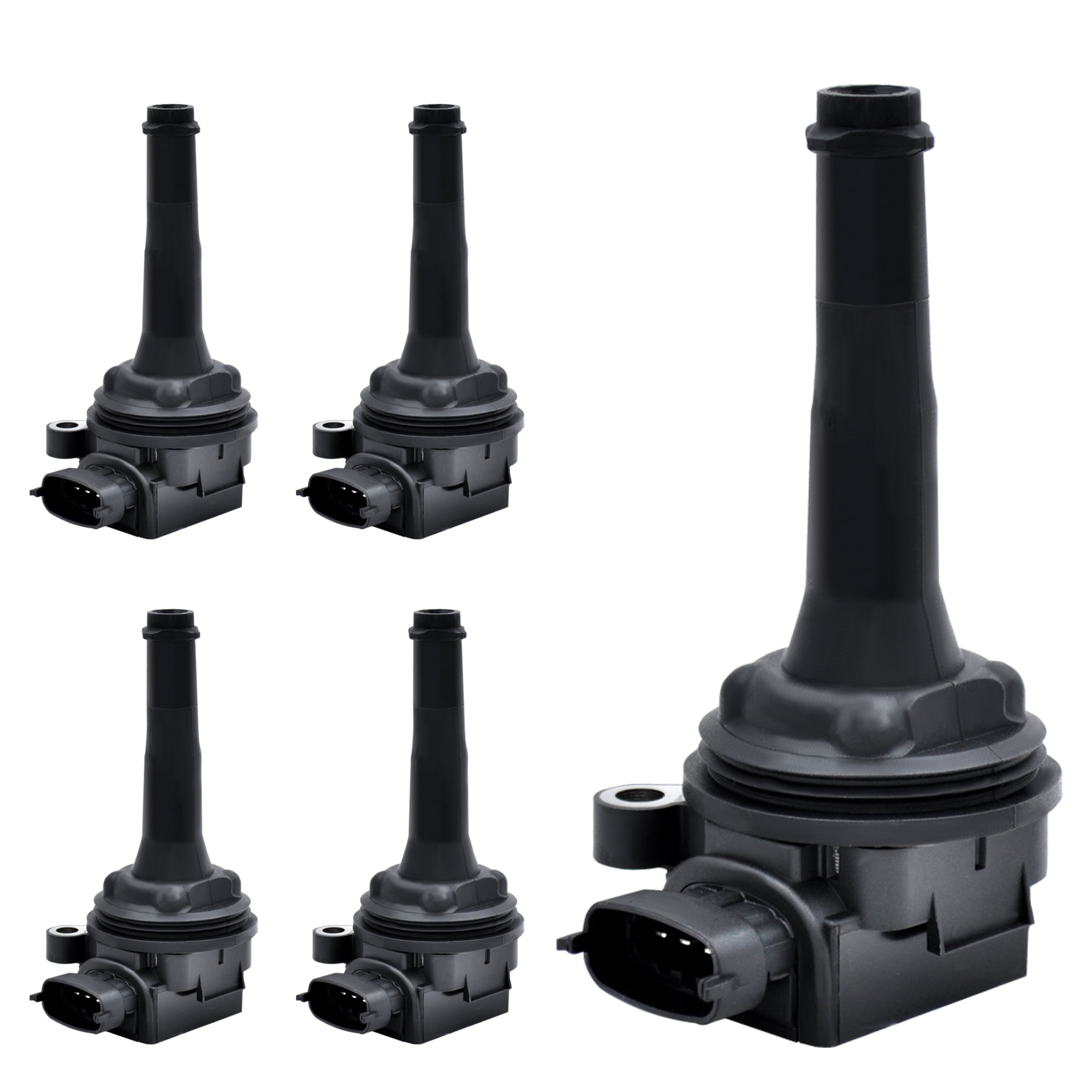 Premium Ignition coils 5 Pack for Volvo C70 S60 S70 S80 V70 XC70 XC90 UF341 C1258