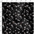 thumbnail image 3 of Soimoi Minky Black Fabric By the Yard - 56 Inch Wide - Florals, Leaves Print Fabric - Elegant & Beautiful Patterns for Fashion and Home Decor Printed Fabric, 3 of 6
