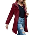 thumbnail image 3 of Chaqueta ligera impermeable para mujer, gabardina para exteriores con capucha, cortavientos ligero y resistente al viento., 3 of 6