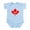Sky Blue, variant on CafePress - Eh? Infant Bodysuit - Baby Light Bodysuit, Size Newborn - 24 Months