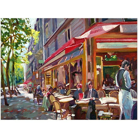 Trademark Art Paris Cafe Canvas Wall By David Lloyd Glover Trademark Art Paris Cafe Canvas Wall By David Lloyd Glover