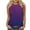 Dark Blue, variant on BVOFAR Women's Plus Size Sleeveless Tank Tops Casual Loose Fit T-Shirts Cute Gradient Tees Crew Neck Summer Vest