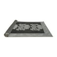 thumbnail image 2 of Ahgly Company Indoor Square Abstract Gray Modern Area Rugs, 3' Square, 2 of 4
