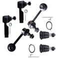 thumbnail image 2 of CCIYU Lower Ball Joints Outer Tie Rod Ends Front Sway Bar End Links Compatible fit for 2000-2001 for Infiniti I30 2002-2004 for Infiniti I35 2000-2003 Maxima 6pcs Suspension Kit, 2 of 3