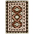 thumbnail image 2 of SAFAVIEH Veranda Magna Geometric Indoor/Outdoor Runner Rug, Brown/Terracotta, 2'3" x 8', 2 of 6