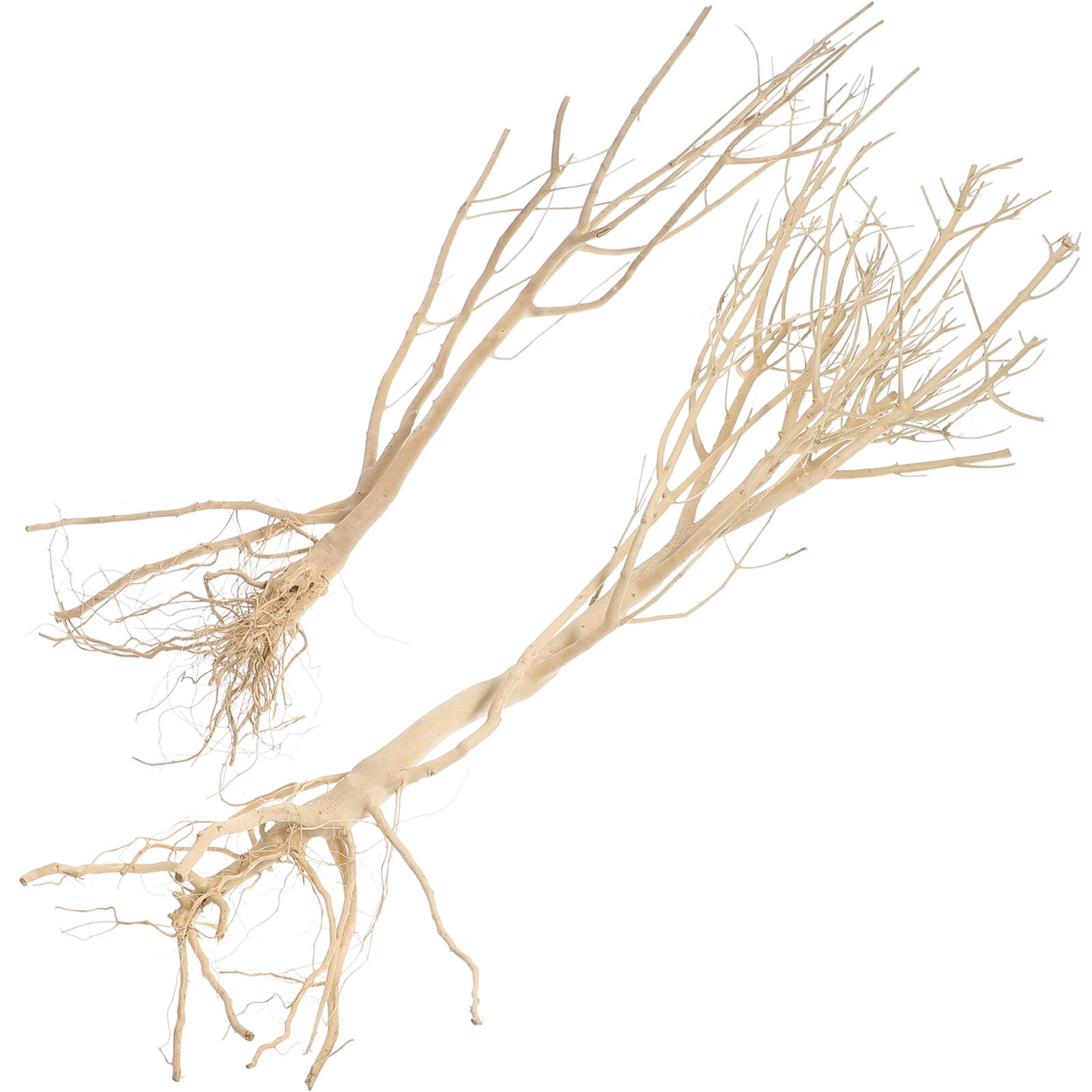 COMPUKAS Natural Wood Twig Aquarium Decoration Set, 14.96 x 7.09 x 7.09 inches, Perfect for Fish Landscaping
