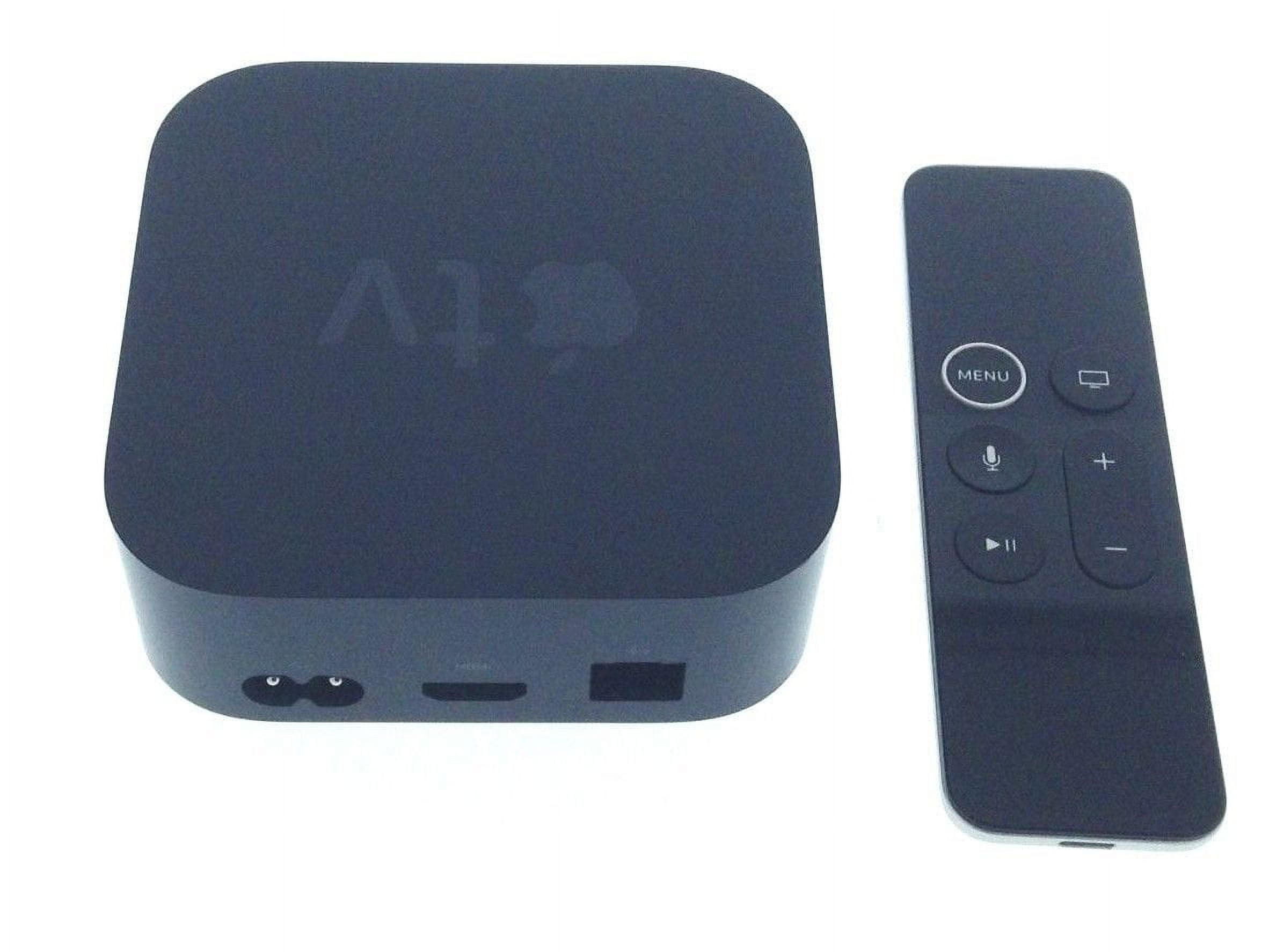 Restored Apple TV 4K 64GB MP7P2LL/A 5th Gen Digital HDR Media Streamer  A1842 Black Box (Refurbished)