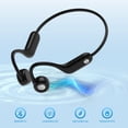 thumbnail image 6 of Ustris Open-Ear, Bone Conduction Sport Headphones 5.2 Wireless Bluetooth, Sweat Resistant, Workout Headphones Waterproof Built-in Microphone for Hiking, Cycling, Gym, Outdoor Sports, Hiking Black, 6 of 8