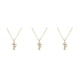 thumbnail image 3 of Jumpingount Collar de letras para mujer, colgante de alfabeto brillante, colgantes de joyería para mujer Type1 NO1, 3 of 6