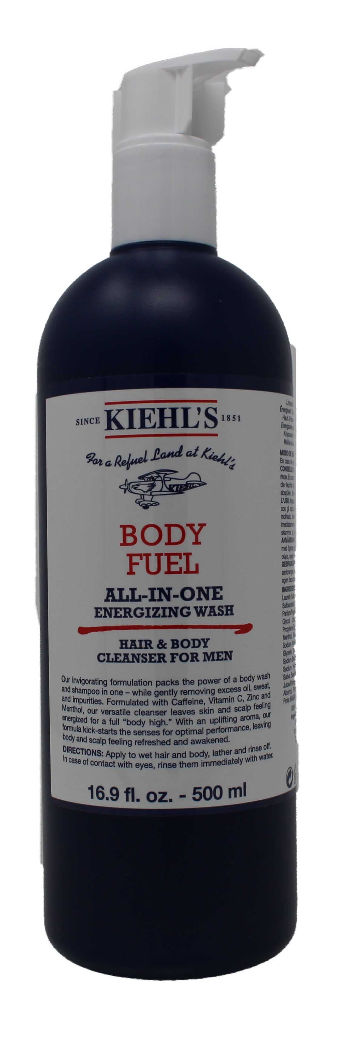 Kiehl's Kiehl's Body Fuel AllInOne Energizing Wash, Hair and Body