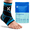 Blue, variant on Koprez Plantar Fasciitis Ankle Brace Compression Sleeve with Arch Support, 1 Sleeve
