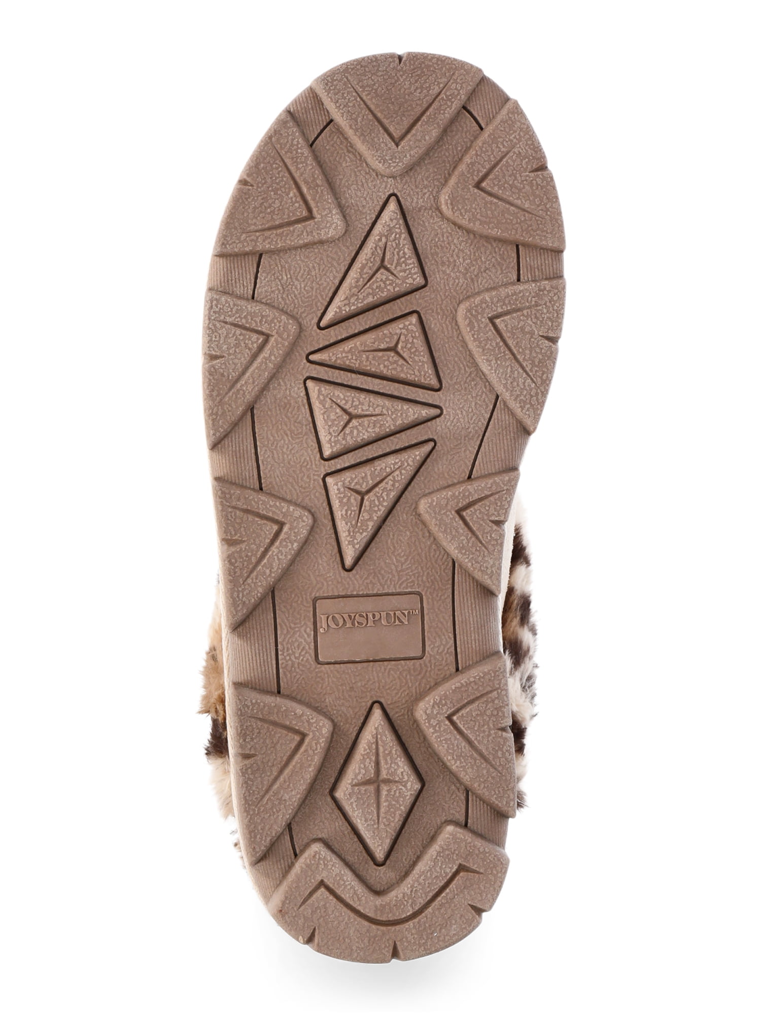 Joyspun Women's Suede Clog Slippers