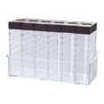 thumbnail image 2 of de 6 rejillas , tapa blanca o - Tapa de Tapa Gloria Spice Jar Rack, 2 of 9