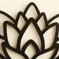 thumbnail image 6 of AOOOWER Elegant Wooden Corner Shelf Featuring Floral Pattern For Small Space Organizing, 6 of 8