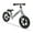 Ash Silver, variant on LAVA SPORT Basalt Black Balance Bike- Lightweight Aluminium Toddler Bike for Kids with Adjustable Handlebar and Seat, EVA Tires-Training Bike
