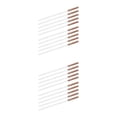 thumbnail image 2 of 8 piezas de pinchos para barbacoa Wosthever acero inoxidable 40cmx10mmx2mm 2Conjunto, 2 of 6