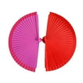 thumbnail image 5 of Wooden Folding Fan Portable Summer Handheld Cooling Fan Decoration Dance Performance Props Party Costume Accessories, 5 of 8