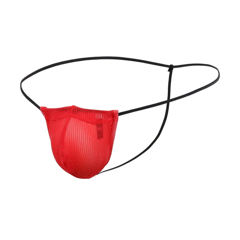 Men's Thongs Underwear Sexy G String T-Back Low Rise Bulge Pouch Jock Straps  Male Lingerie 