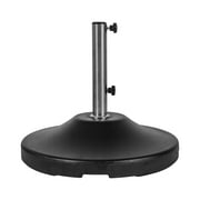 US Weight Fillable Heavy Duty Free Standing Umbrella Base - Black