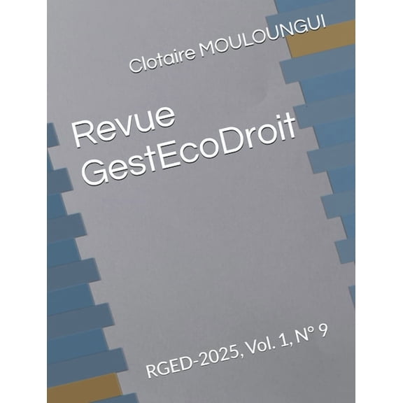 Revue GestEcoDroit: RGED-2025, Vol. 1, N° 9, (Paperback)