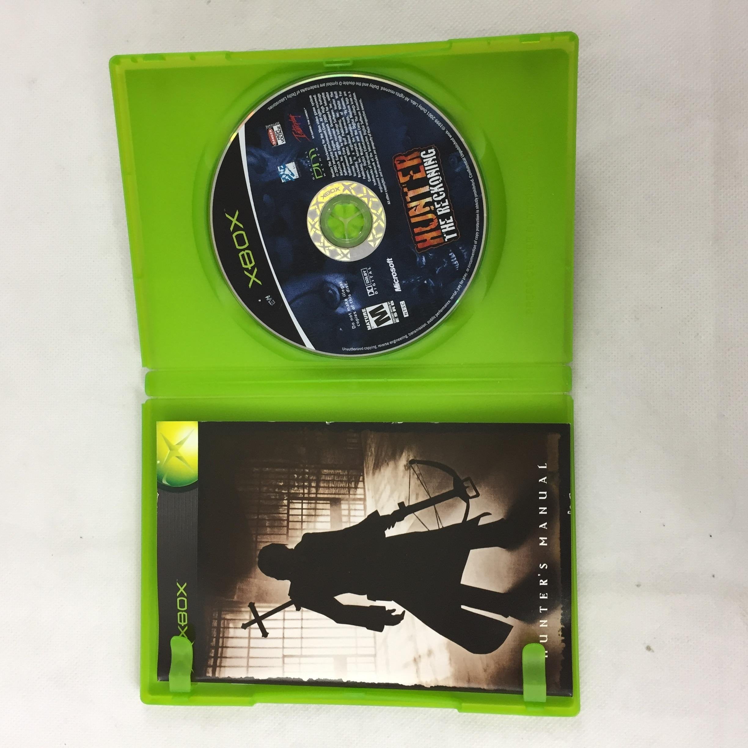 xbox☆HUNTER THE RECKONING 海外版 表紙痛み Hunter: The Reckoning