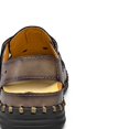 thumbnail image 3 of Mens Sandals Leather Beach Shoes Outdoor Comfort Breathable Handmade for Men Male Summer Sport Slip on Sandals, 3 of 9