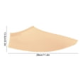 thumbnail image 2 of Reusable Silicone Shoe Cover Adjustable Shoe Protector Hair Salon Dust-Proof Tool Skin Color, 2 of 5