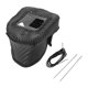 thumbnail image 1 of Cubierta de pomo de cambio de marcha Unique Bargains, protector de manija de cambio para Nissan Rogue 2021-2024, fibra de carbono negra, cuero sintético negro, 1 Pc antideslizante para automóvil, 1 of 1