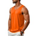 thumbnail image 4 of Satingcolo Men's Sleeveless UPF 50+ Swim Tank Quick Dry Swimming Tank Top UV Protection Workout Running Beach T Shirts, 4 of 7