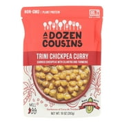 A Dozen Cousins Ready to Eat Trini Chickpea Curry, 10 Oz Pouch