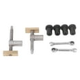 thumbnail image 2 of Workbench Fast Fixed Clip,2Pcs Woodworking Desktop Clip Woodworking Desktop Clip Set Workbench Desktop Clip Effortless Installation, 2 of 8