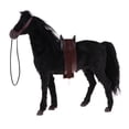 thumbnail image 2 of Modelo Caballo Sunnimix Figura de Resina decoraciones Caseras escala 1/6 negro, 2 of 8