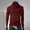 01 Wine, variant on Sweaters for Men Turtleneck Sweater Slim Fit Turtle Neck Men's Long Sleeve Pullover Sweater Thermal Sweater