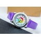 thumbnail image 2 of Reloj educativo para niños Rosa 1 pieza, niña. Reloj analógico educativo con práctica de mecanismo de cuarzo japonés., 2 of 4