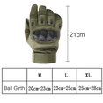 thumbnail image 2 of Guantes tácticos, guantes militares de pantalla táctil con nudillos duros para caza, tiro, senderismo, Airsoft, Camping, Paintball, entrenamiento militar MFZFUKR CPB-DE-HJJ-137-6, 2 of 5