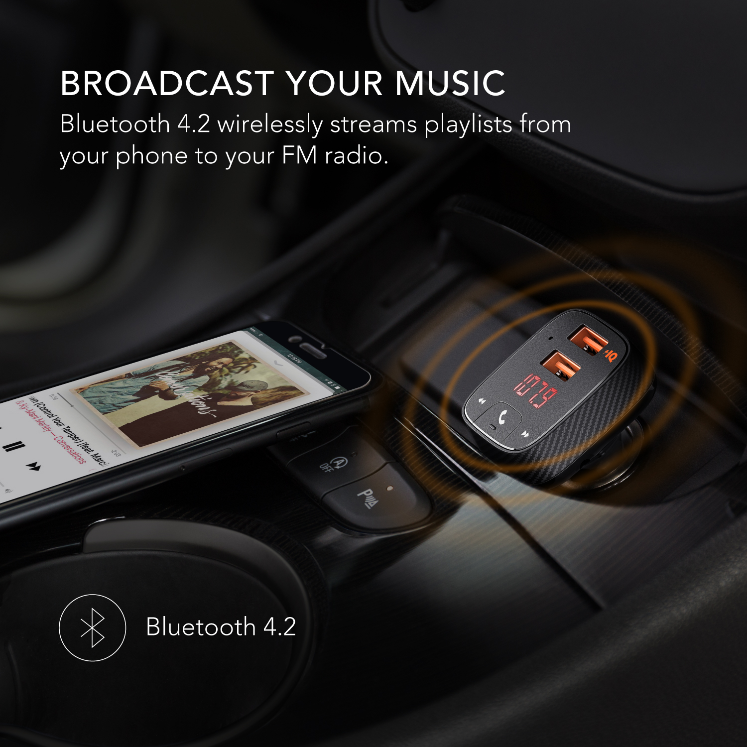 anker roav f2 transmitter