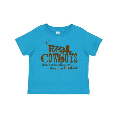 

Inktastic Real Cowboys Gift Toddler Boy or Toddler Girl T-Shirt
