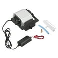 thumbnail image 2 of Fishing Aerator Pump, Low Power Consumption Low Temperature Rise Compact Structure Fast Heat Dissipation Aquarium DC Air Pump  for Home Power Cut Fish  12V DC 30L Air Pump 16W,12V, 2 of 8