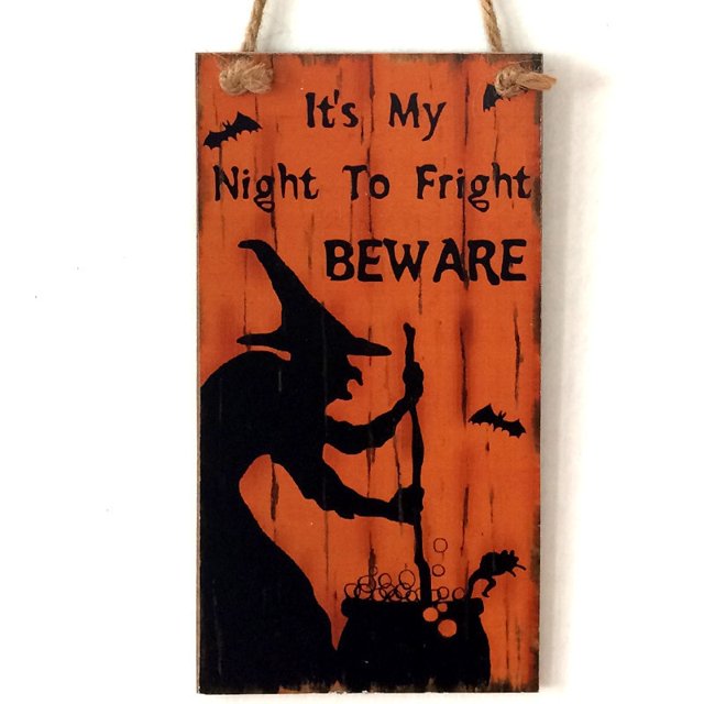 Decoraciones de Halloween para fiestas, suministros de fiesta de fantasma, colgantes de madera para Feliz Día de Halloween, artesanías de madera 2023