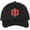 Black/Red, variant on EMS EMT Emergency Medical Star of Life Embroidered Adjustable 100% Cotton Unisex Baseball Cap Hat (NavyBlue/Blue)