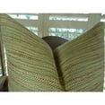 thumbnail image 4 of Plutus Honeysuckle Handmade Throw Pillow-Color:Taupe,Size:20" x 20", 4 of 4