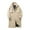 Khaki, variant on Clearance 2024! AIEOTT Winter Trench Coat for Men Big and Tall Wool Coat Long Pea Coat Notch Collar Cardigan Button Down Trench Coat