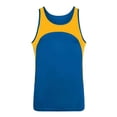 thumbnail image 1 of Augusta Sportswear 341 Jersey de pista de ritmo rápido para niños, grande, azul real/dorado Ropa deportiva Augusta 341, 1 of 1