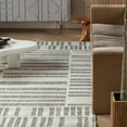 thumbnail image 2 of Rug Branch Maise Modern Abstract Indoor Area Rug, Cream Beige - 6'x9', 2 of 8