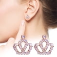 thumbnail image 2 of Mini Zircon Pendientes Joyería Pendientes Pendientes Stud, 2 of 6