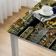 thumbnail image 5 of WYYP Egyptian God Egyptian Writing Altichiero Square Tablecloth for Picnic Dining Kitchen Farmhouse 100% Polyester Fiber 52*52, 5 of 8