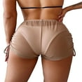 thumbnail image 3 of EIMELI Short de Bain Transparent pour Femmes Bas de Bikini en Maille Short de Plage Transparent, 3 of 3