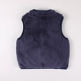 thumbnail image 2 of Baby Kids Warm Fleece Vest Toddler Boys Girls Winter Spring Zipper Jacket Waistcoats, 0-12 Months, 1-3 Years, 2 of 7