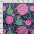 thumbnail image 3 of oneOone Cotton Jersey Pink Fabric Abstracts Sewing Fabric By The Yard Printed Diy Clothing Sewing Supplies 58 Inch Wide, 3 of 5